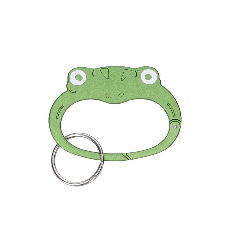 [Studio Ghibli] Spirited Away Face Carabiner Green Frog - Otaku Collectives