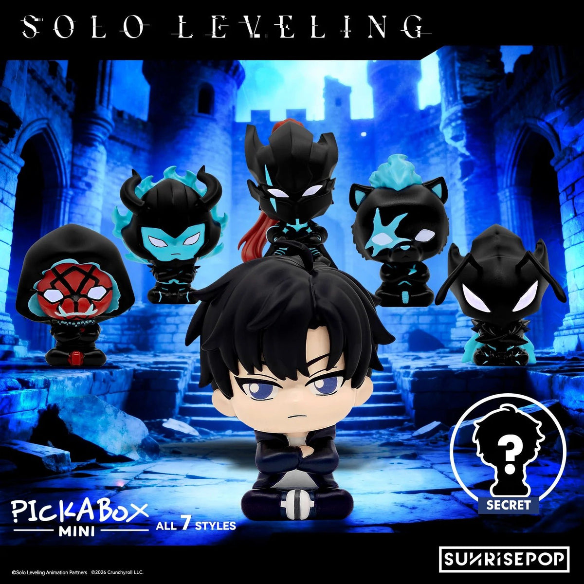 SUNRISEPOP Solo Leveling Mini Blind Box Figure - Otaku Collectives