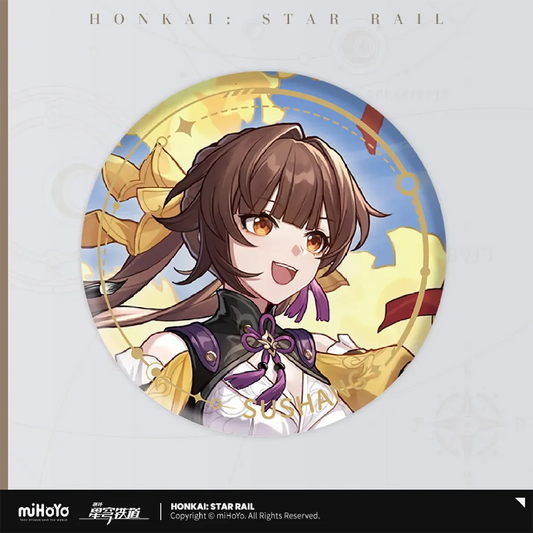 [Honkai Star Rail] The Nihility Character Warp Artwork Can Badge - Sushang
