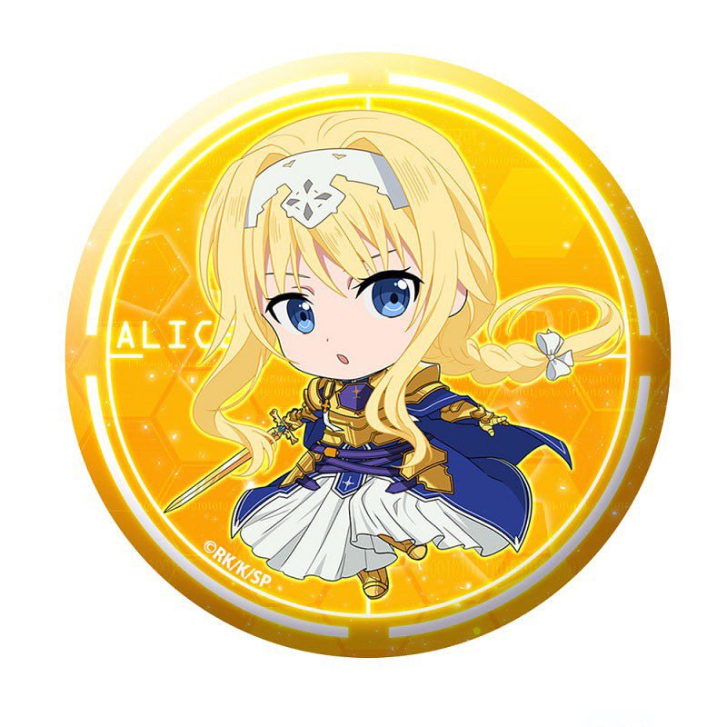 [Sword Art Online] Chibi Big Button Pin, Can Badge - Alice - Otaku Collectives