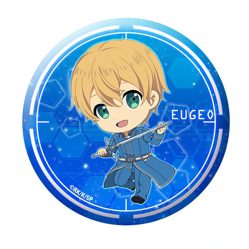 [Sword Art Online] Chibi Big Button Pin, Can Badge - Eugeo - Otaku Collectives