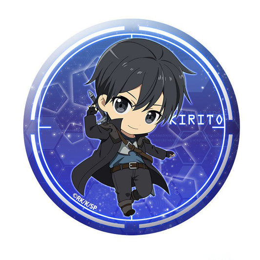 [Sword Art Online] Chibi Big Button Pin, Can Badge - Kirito - Otaku Collectives