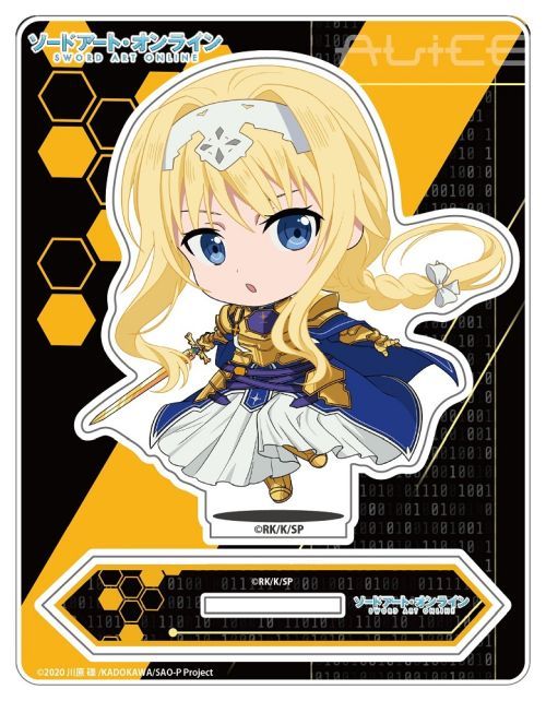 [Sword Art Online] Chibi JanColle Acrylic Stand - Alice - Otaku Collectives