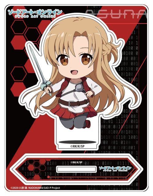 [Sword Art Online] Chibi JanColle Acrylic Stand - Asuna - Otaku Collectives