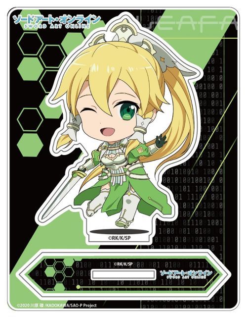 [Sword Art Online] Chibi JanColle Acrylic Stand - Leafa - Otaku Collectives