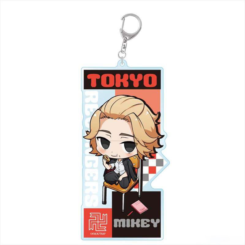 [Tokyo Revengers] Chibittsu! School Acrylic Key Ring Key Chain Jr. Series Manjiro Sano (Mikey) - Otaku Collectives