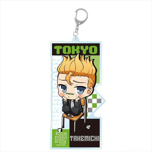 [Tokyo Revengers] Chibittsu! School Acrylic Key Ring Key Chain Jr. Series Takemichi Hanagaki - Otaku Collectives