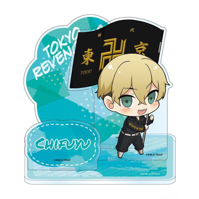 [Tokyo Revengers] **LIMITED** Chibittsu! Furifuri Large Acrylic Stand Diorama Chifuyu Matsuno - Otaku Collectives