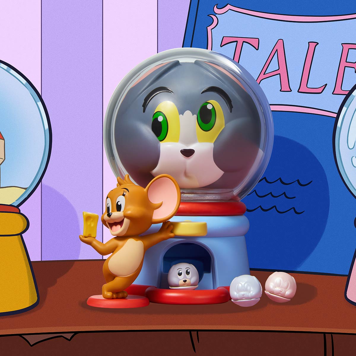 Tom and Jerry Funfair Series Figures by POP MART - Otaku Collectives