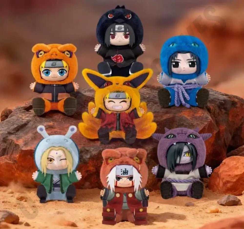 Top Toy Naruto Shippuden Cute Beast Party Series 2 Blind Box Vinyl Plush Figure - Otaku Collectives