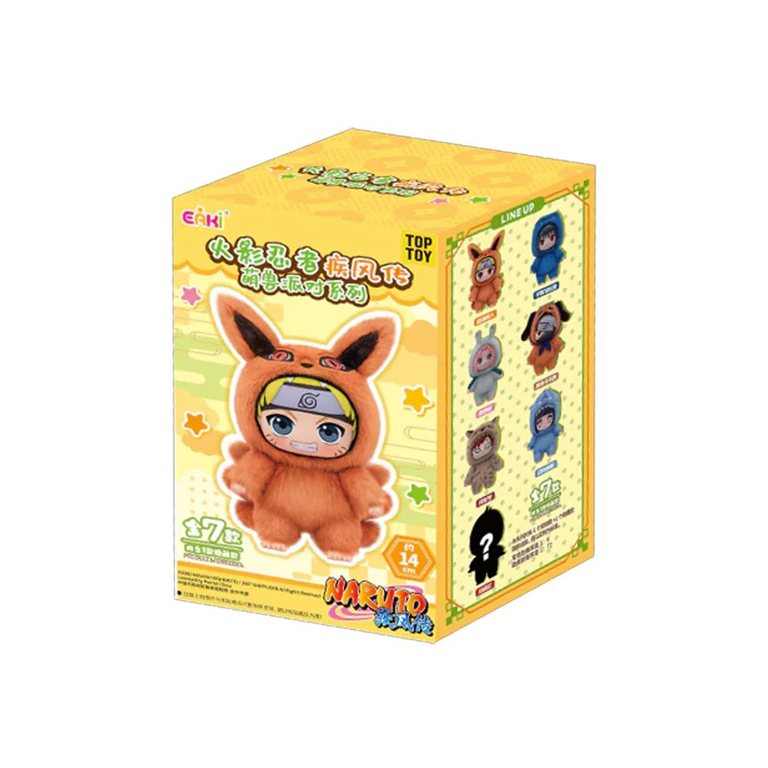 TOP TOY Naruto Shippuden Ninja Part 1 Series Vinyl Plush Doll Blind Box - Otaku Collectives