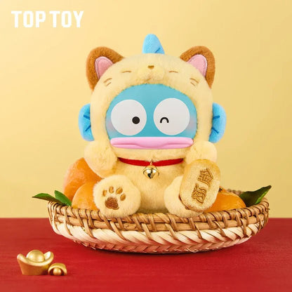 TOP TOY Sanrio Characters Lucky Cat Series Plush Keychain Blind Box - Otaku Collectives