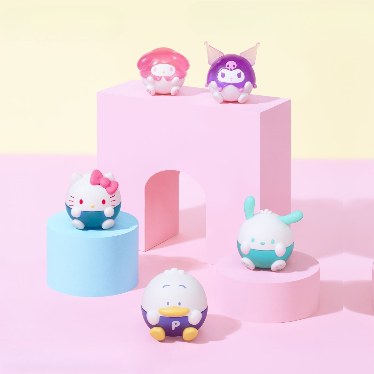 TOP TOY × サンリオ  Roundy ミニフィギュア 1BOX　10バッグ入り　毎バック3個入り Surprise Blind Box Mini Figures - Sanrio Roundy Characters – Otaku