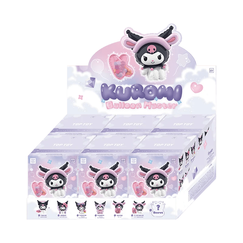 TOP TOY Sanrio Kuromi Balloon Master Series Cute Blind Box Figure - Otaku Collectives