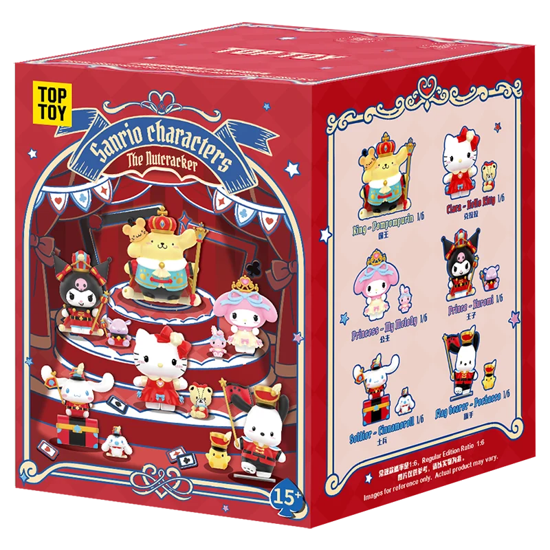TOP TOY Sanrio The Nutcracker Series Figures Blind Box Christmas Gift - Otaku Collectives