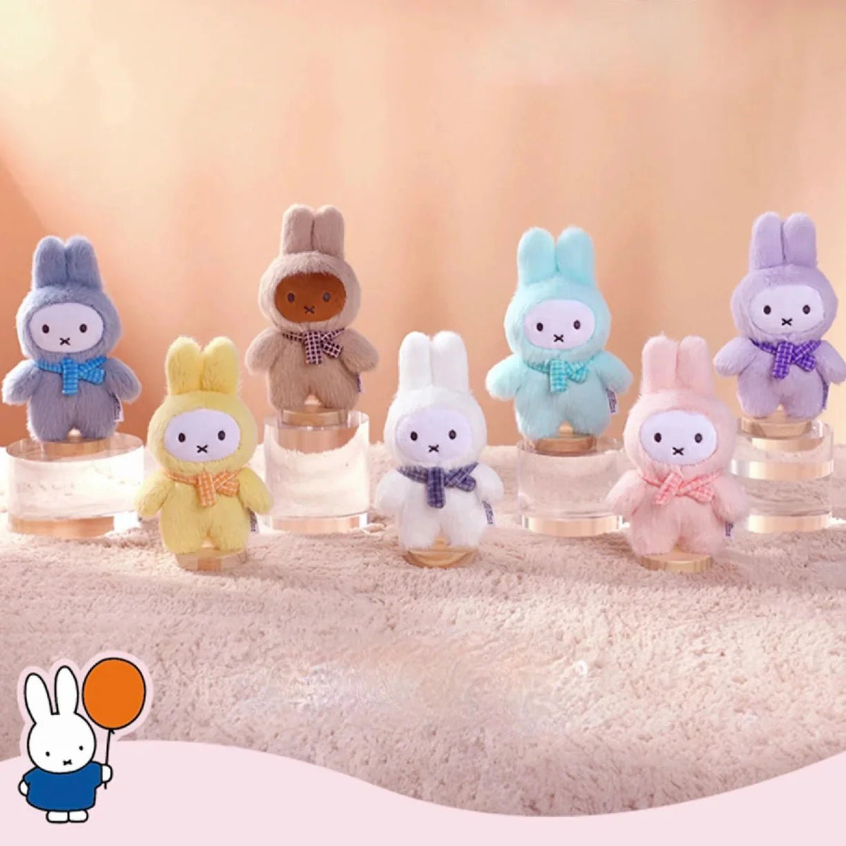 VIPO Miffy Plush Pendant Series 2 Blind Box - Otaku Collectives