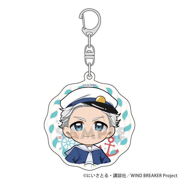 [Wind Breaker] Marine Look Acrylic Keychain - Umemiya Hajime - Otaku Collectives
