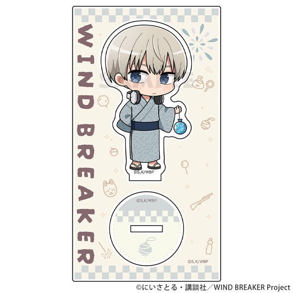 [Wind Breaker] Yukata Style Acrylic Stand - Kaji Ren - Otaku Collectives