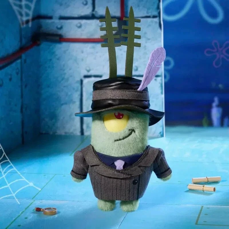 X11 Space SpongeBob SquarePants Plankton Plush Blind Box - Otaku Collectives