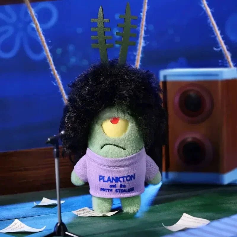 X11 Space SpongeBob SquarePants Plankton Plush Blind Box - Otaku Collectives