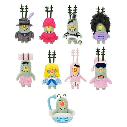 X11 Space SpongeBob SquarePants Plankton Plush Blind Box - Otaku Collectives
