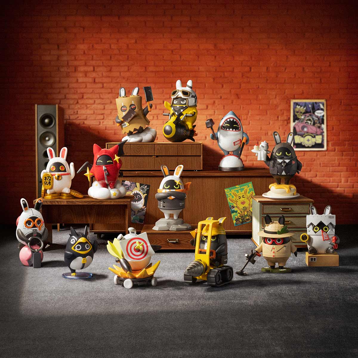 Blind Box Zenless Zone Zero Bangboo Party Figures – Otaku Collectives