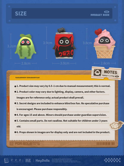 Zenless Zone Zero Flavor Kingdom Bangboo Mini Figure Blind Bag - Otaku Collectives